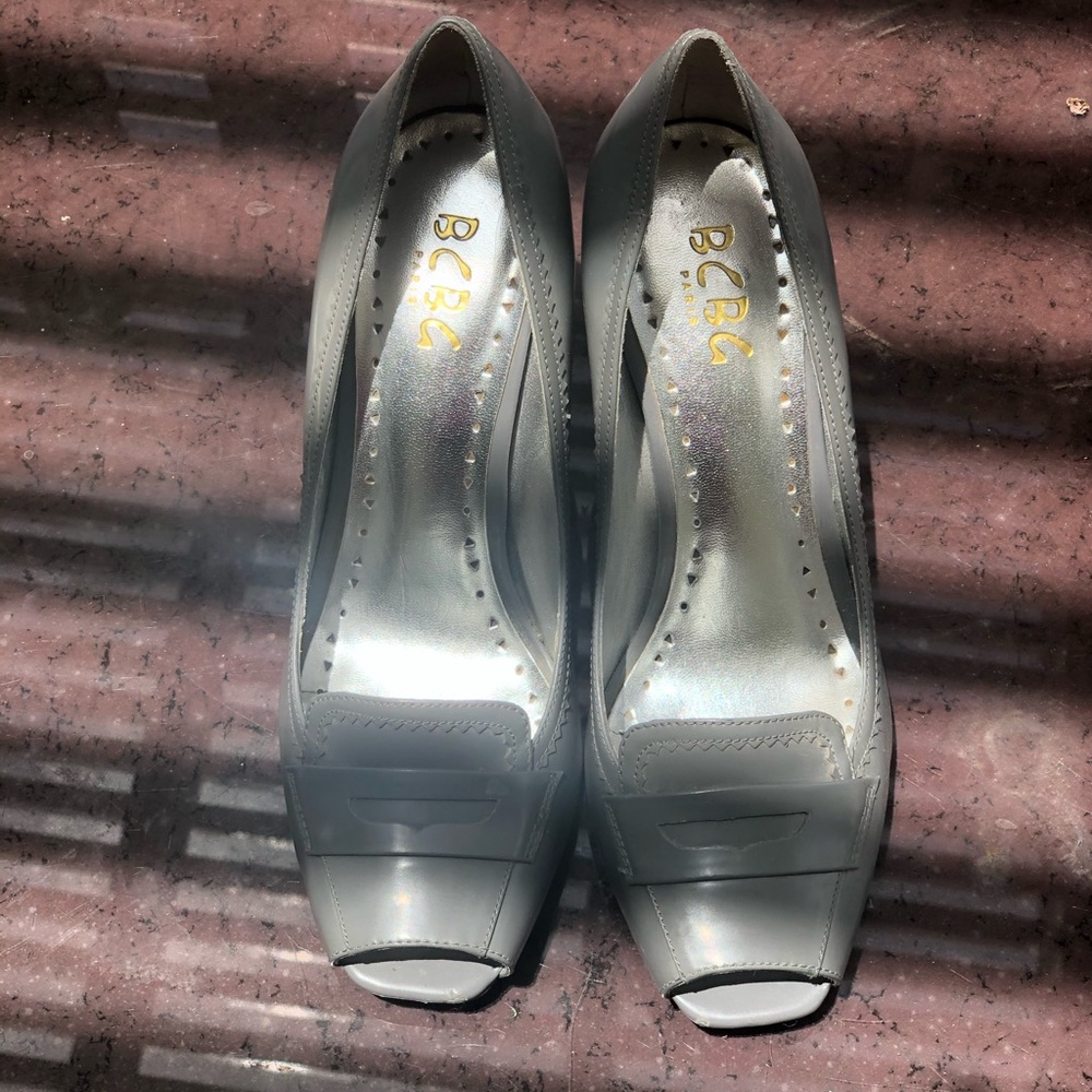 Sliver BCBG heels